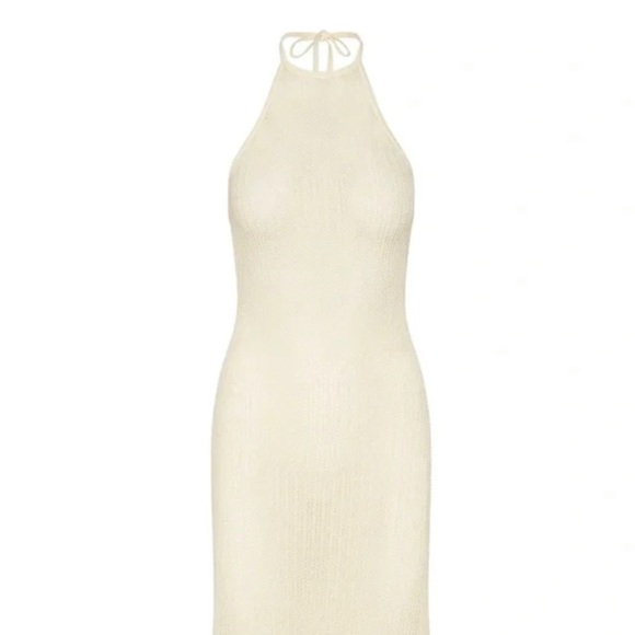 MONDAY Swimwear Wategos Dress in Ivory Crochet - Picture 8 of 11